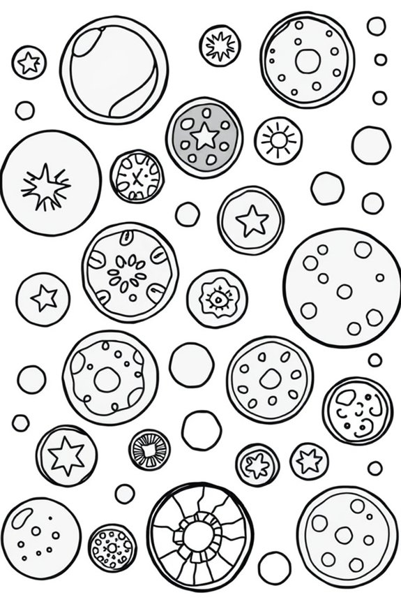 Bubbles Coloring Sheet