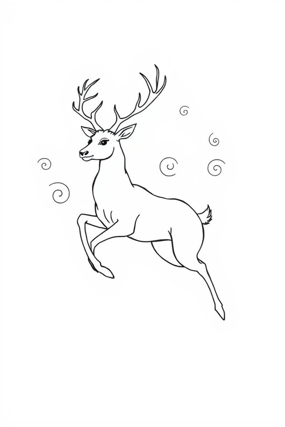 Simple Patronus Coloring Sheet