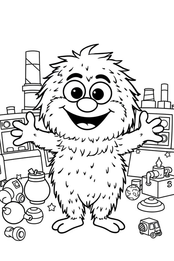 Poppy Playtime Coloring Sheet
