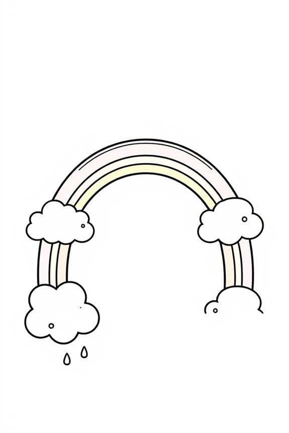 Rainbow Coloring Sheet