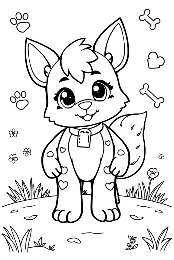 Roblox Animal Companion Coloring Sheet