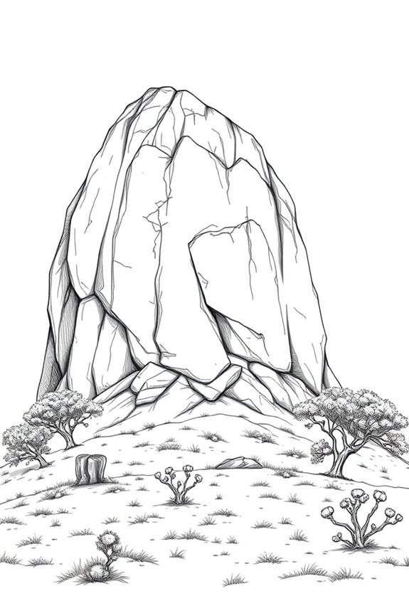 Pride Rock Coloring Sheet