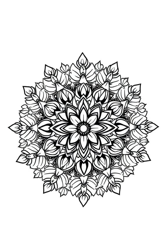 Te Fiti Mandala Coloring Sheet