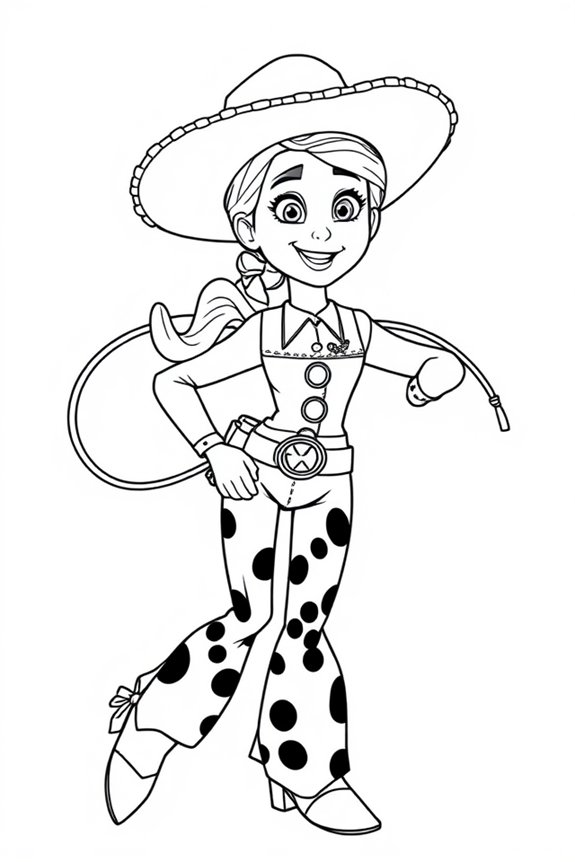 Jessie Coloring Sheet