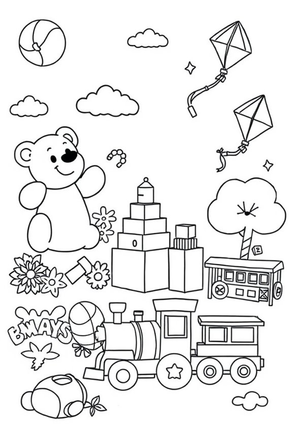 Playtime Quotes Coloring Sheet